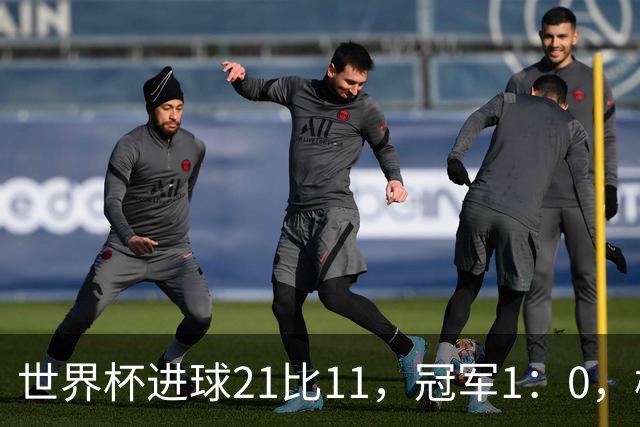 世界杯进球21比11，冠军1：0，梅罗的世界杯差距只有10球？